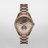 Michael Kors Dameshorloge Lauryn Celestial Pavé Sable-Tone Three MK3757 Michael Kors Dameshorloge Lauryn Celestial Pavé Sable-Tone Three MK3757