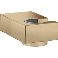 Hansgrohe Porter E wandhouder metaal, m. vaste bevestigingspositie brushed bronze 28387140