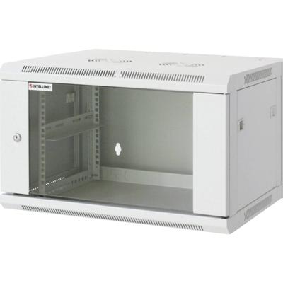 Intellinet 711838 19inch-patchkast (b x h x d) 600 x 500 x 450 mm 9 HE Grijs-wit (RAL 7035)