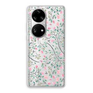 Sierlijke bloemen: Huawei P50 Pro Transparant Hoesje