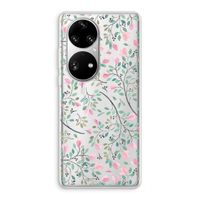 Sierlijke bloemen: Huawei P50 Pro Transparant Hoesje
