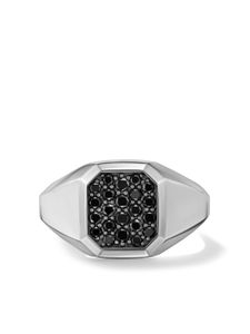 David Yurman chevalière Streamline en argent sterling