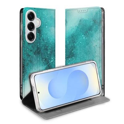 Book Case Samsung Galaxy S26 Painting Blue