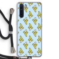 Bananas: Oppo A91 Transparant Hoesje met koord
