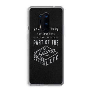 Life: OnePlus 8 Pro Transparant Hoesje