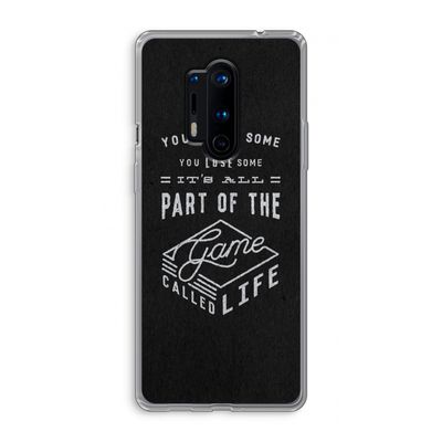 Life: OnePlus 8 Pro Transparant Hoesje