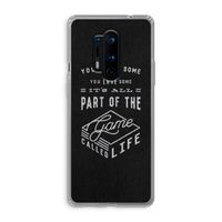 Life: OnePlus 8 Pro Transparant Hoesje