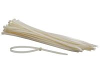 Set met nylon kabelbinders 8.8 x 500 mm wit (100 st.) - Velleman