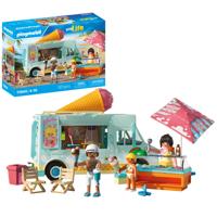 PLAYMOBIL My Life ijscowagen met surfshop 71904