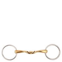 Mouth Snaffle BR Soft Contactdouble Broken 16mm - thumbnail