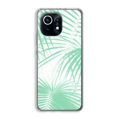 Palmbladeren: Xiaomi Mi 11 Transparant Hoesje