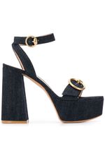 Gianvito Rossi sandales Zandra - Bleu - thumbnail