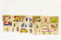 Puzzelplankje Hulpdiensten Puzzelplankje Hulpdiensten