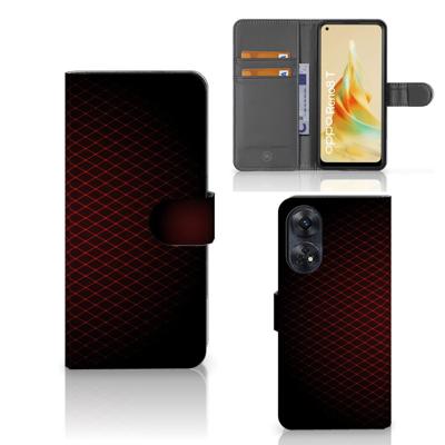 OPPO Reno8 T 4G | Telefoon Hoesje | Geruit Rood