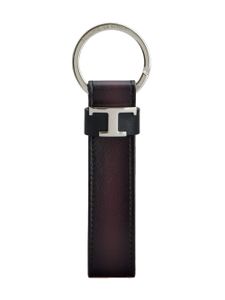 Tod's porte-clés TSI en cuir - Violet