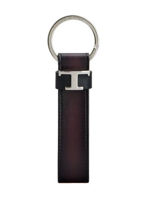 Tod's porte-clés TSI en cuir - Violet