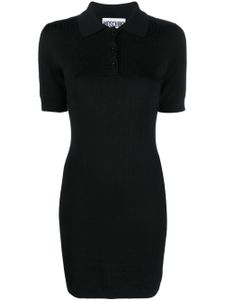 Moschino robe à manches courtes - Noir