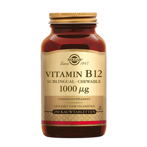 Solgar Vitamin B12 1000 mcg Eén vitamine