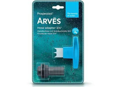 Slangventiel 3/4' RCANS3 Arves- licht grijs