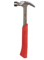 Milwaukee Accessoires stalen gebogen klauwhamer 16oz / 450g - 4932478656