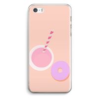 Donut: iPhone 5 / 5S / SE Transparant Hoesje