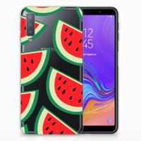Samsung Galaxy A7 (2018) | Siliconen Case | Watermelons