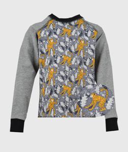 Long Sleeve Shirt Monkeys Grey