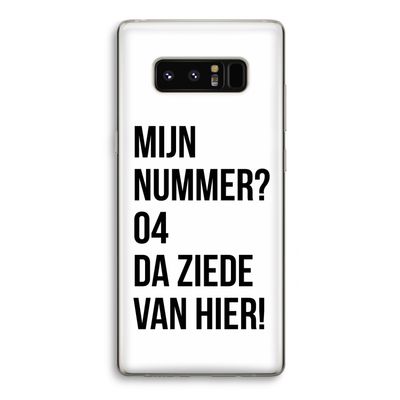 Da ziede van hier: Samsung Galaxy Note 8 Transparant Hoesje