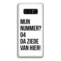 Da ziede van hier: Samsung Galaxy Note 8 Transparant Hoesje