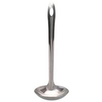 Gerimport Soep/saus opscheplepel - metaal - zilver - 26 cm - keukengerei - soeplepel