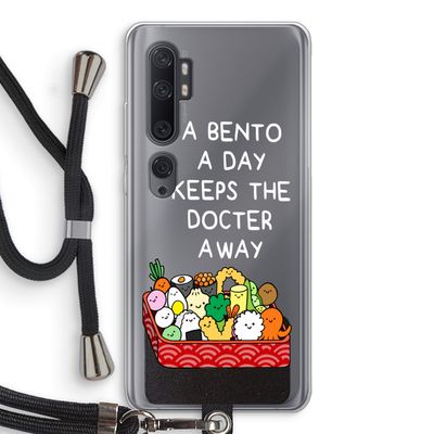 Bento a day: Xiaomi Mi Note 10 Transparant Hoesje met koord
