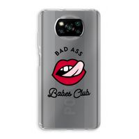 Badass Babes Club: Xiaomi Poco X3 Pro Transparant Hoesje