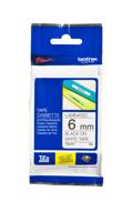 Brother TZe-211 labelprinter-tape Zwart op wit