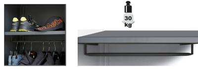 Beta C45Pro 2.0 A1/Rb600 Binnenplank | Kledingr - 045000467
