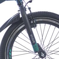 Alpina voorvork 20 brave vulcano black matt