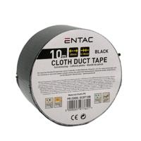 Entac Reparatietape 50mm rol 10m zwart - 4139542