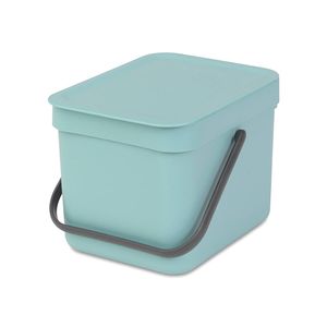 Brabantia Sort & Go afvalemmer 6 liter - Mint