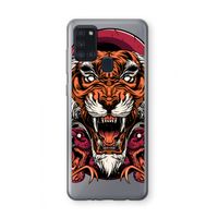 Tiger and Rattlesnakes: Samsung Galaxy A21s Transparant Hoesje