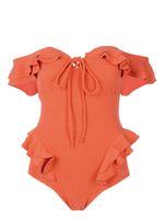 Clube Bossa maillot de bain Lanzo à épaules dénudées - Orange