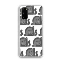 Cats: Samsung Galaxy S20 Transparant Hoesje