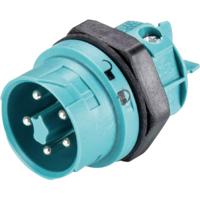 Wieland 46.052.5053.6 Ronde connector Stekker, inbouw Totaal aantal polen: 4 + PE Serie (ronde connectors): RST® MINI 1 stuk(s)