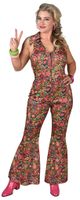 70&apos;s Jumpsuit Pebbles Flowers Premium