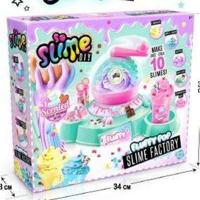Slime Canal Toys Fluffy Roze Turkoois