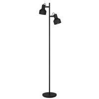 Eglo Zwarte vloerlamp Casibare 2-lichts 99555 - thumbnail