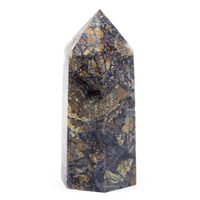 Edelsteen Obelisk Punt Jaspis Breccie & Fluoriet 80 - 100 mm