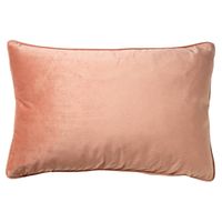 Dutch Decor - FINN - Sierkussen 40x60 cm - velvet - effen kleur - Muted Clay - roze - thumbnail