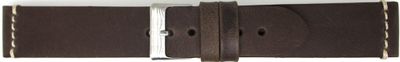 Horlogeband Universeel 845R.02.22 Leder Bruin 22mm