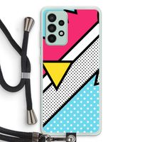 Pop Art #3: Samsung Galaxy A52s 5G Transparant Hoesje met koord