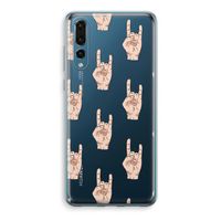 Rock: Huawei P20 Pro Transparant Hoesje
