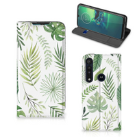 Motorola G8 Plus Smart Cover Leaves
